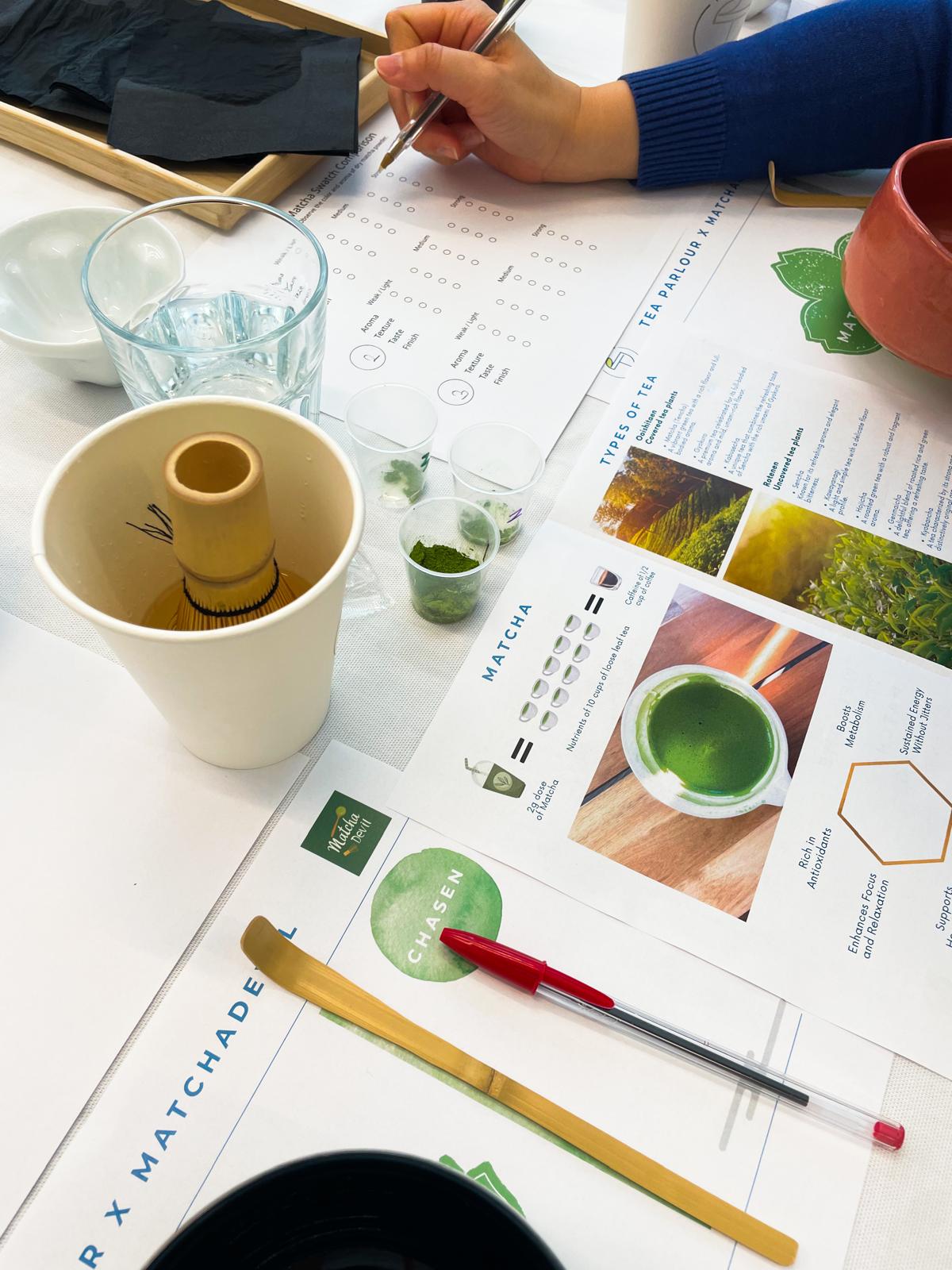 Matcha Workshop on 10/Jan