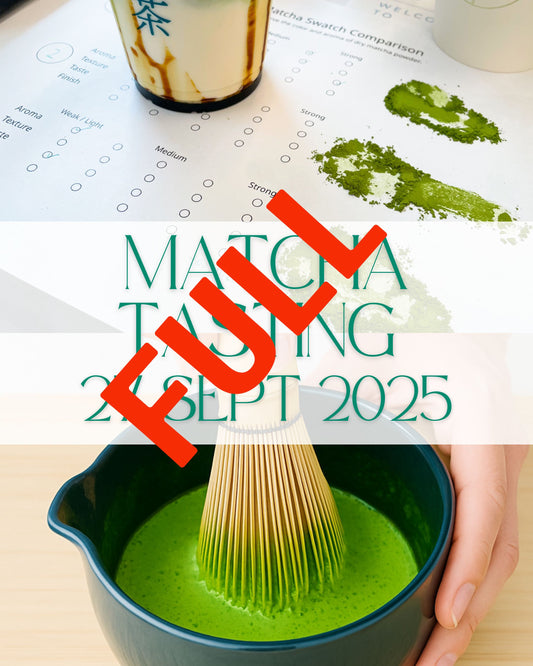Matcha Workshop on 27/Sept