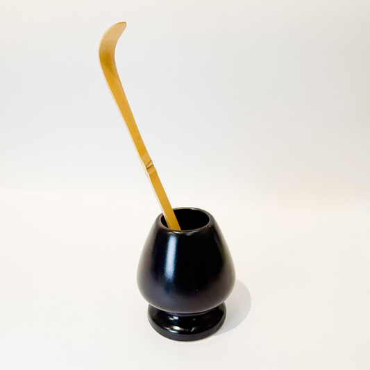 Bamboo Matcha Scoop & Whisk Holder