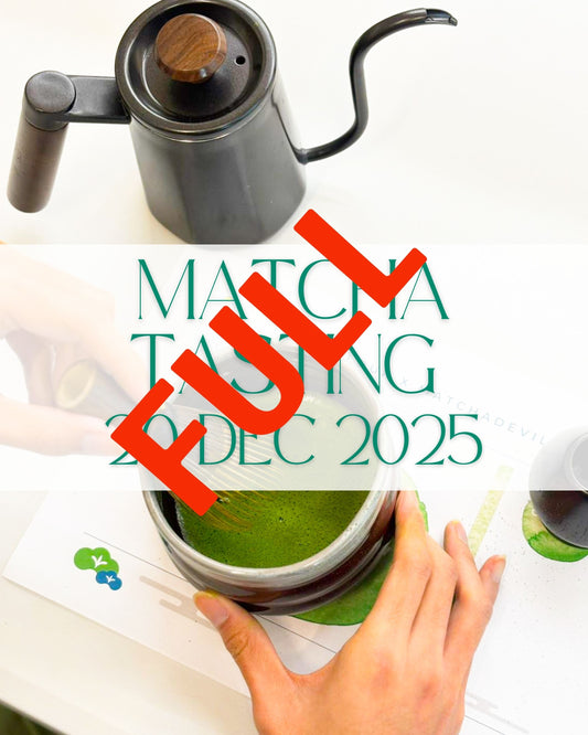 Matcha Workshop on 20/Dec
