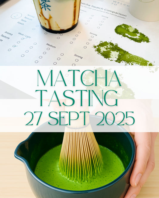 Matcha Workshop on 27/Sept (Early Bird)