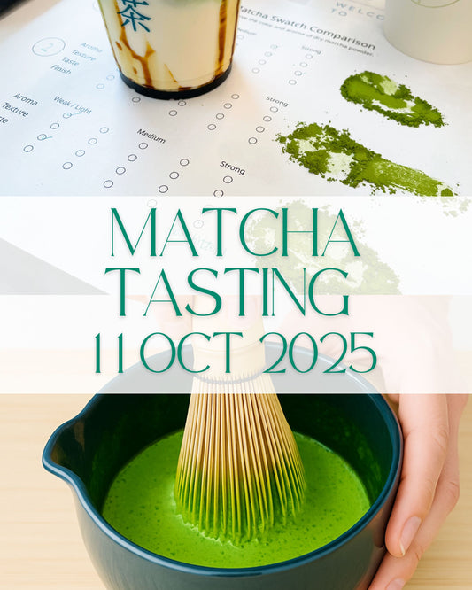 Matcha Workshop on 11/Oct