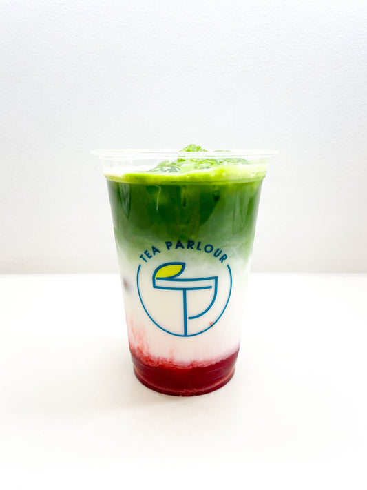 Strawberry Uji Matcha Latte